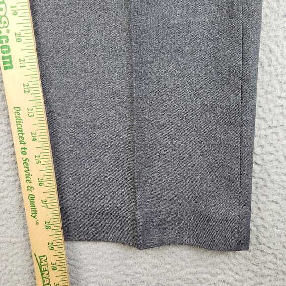Vintage Haggar Tweed Wool Slacks Pants 34x29 Gray Pleated Trousers Men's Casual - Picture 5 of 7